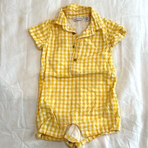 Janie and Jack Gingham 6-12M